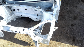 Front left quarter panel of a Chevrolet Bolt 17- on a white GAZ body