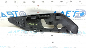 Volvo XC90 16-25 black driver's seat control cover