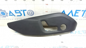 Volvo XC90 16-25 passenger seat control trim panel, black
