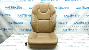 Volvo XC90 16-25 leather driver's seat upholstery, beige, heated, ready to clean