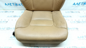 Volvo XC90 16-25 leather driver's seat upholstery, beige, heated, ready to clean