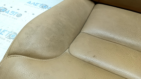 Volvo XC90 16-25 leather driver's seat upholstery, beige, heated, ready to clean