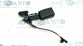 Volvo XC90 16-25 rear right seat belt latch, black, with sensor