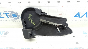 Driver's seat side trim, left, center, Volvo XC90 16-25, black