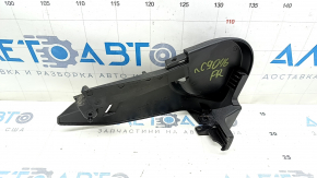 Right side passenger seat trim, center, Volvo XC90 16-25, black