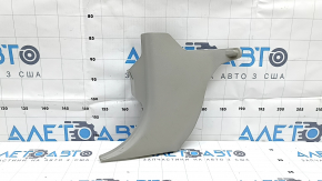 Front lower left pillar trim for Lexus RX300 RX330 RX350 RX400h 04-08, gray, scratches