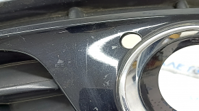 Right lower grille of the front bumper Audi Q5 8R 13-17 rest, matte + glossy chrome, under fog lights, type 2, sand