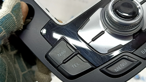 Audi Q5 8R 09-17 central panel control console scratches