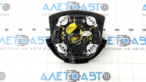 The steering wheel airbag for the driver's side of the Audi Q5 8R 13-17 is brown and the chrome is peeling.