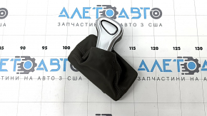 Audi Q5 8R 09-17 automatic transmission knob, brown leather, scratches