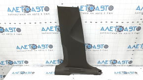 Lower left center pillar trim for Audi Q5 8R 09-17, brown