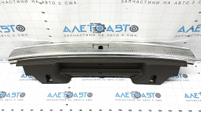 Audi Q5 8R 09-17 trunk opening trim, brown with chrome, scratches, dents