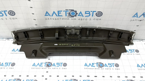 Audi Q5 8R 09-17 trunk opening trim, brown with chrome, scratches, dents