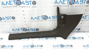 Inner front left door sill trim for Audi Q5 8R 09-17, brown, worn, broken fastener