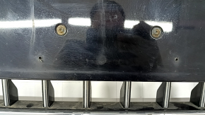 Radiator grille Audi Q5 8R 13-17 rest, for parking sensors, glossy, chrome, with quattro emblem, scratches, non-factory holes, sand