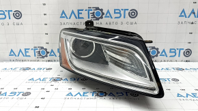 Right front headlight assembly for Audi Q5 8R 13-17, xenon, sand, and spider web