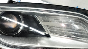 Right front headlight assembly for Audi Q5 8R 13-17, xenon, sand, and spider web