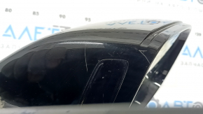 Right side mirror assembly for Audi Q5 8R 09-17, 15+2 pins, BSM, auto-folding, auto-dimming, turn signal, heated, backlit, black, scratches