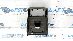 Rear center console trim for Audi Q5 8R 09-17, complete, scratches, broken fasteners
