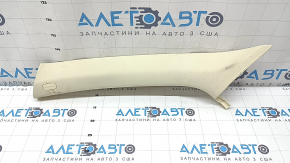 Left front pillar trim for Audi Q5 8R 13-17, beige, dry-cleanable, torn