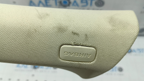 Left front pillar trim for Audi Q5 8R 13-17, beige, dry-cleanable, torn