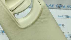 Upper center pillar trim left belt Audi Q5 8R 09-17 beige, dry cleanable