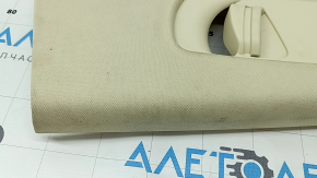 Upper center pillar trim belt right Audi Q5 8R 09-17 beige, for dry cleaning