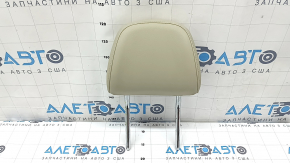 Driver's seat headrest for Audi Q5 8R 09-17, leather, beige