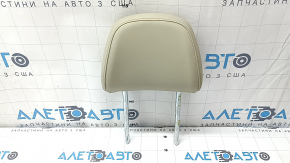 Audi Q5 8R 09-17 passenger seat headrest, leather, beige
