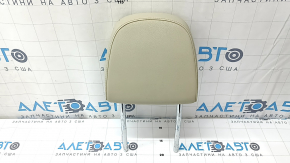 Audi Q5 8R 09-17 passenger seat headrest, leather, beige