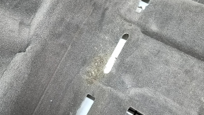 Audi Q5 8R 09-17 brown floor covering with footrest, needs cleaning, cut