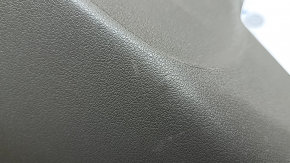 Inner rear left door sill trim for Audi Q5 8R 13-17, brown, scratches, whitened plastic