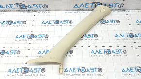 Right front pillar trim for Audi Q5 8R 13-17, beige, dry-cleanable