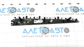 Right dashboard trim panel for Audi Q5 8R 13-17, walnut wood finish, quattro, scratches