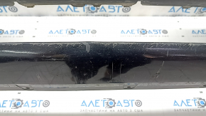 Bare front bumper for BMW 5 G30 17-20 with parking sensors and PMA, black, dents, scratches, broken mount, non-factory holes