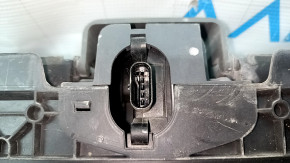 Lower radiator deflector blind assembly for BMW 5 G30 17-20 with motor, broken mount