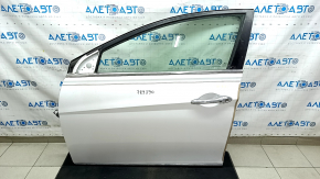 Front left door assembly for Hyundai Sonata 11-15 hybrid, white WW7