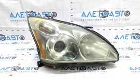 Right front headlight assembly for Lexus RX300 RX330 RX350 RX400h 04-09, xenon AFS, light, web