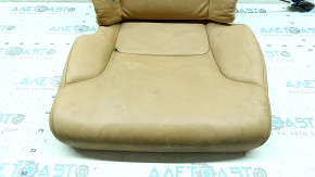 Upholstery of the 2nd row of the rear left seat Volvo XC90 16-25 leather, beige, with a headrest, with a headrest folding mechanism, for cleaning