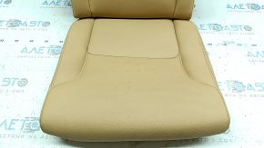 Volvo XC90 16-25 3rd row rear right seat upholstery, beige leather, with headrest, with headrest folding mechanism