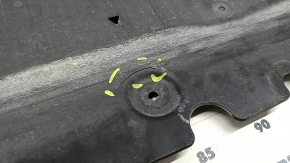 Front bumper guard center BMW 5 G30 17-23 cracks
