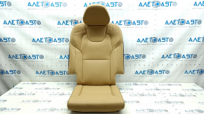 Upholstery of the 3rd row of the rear left seat Volvo XC90 16-25 leather, beige, with a headrest, with a headrest folding mechanism