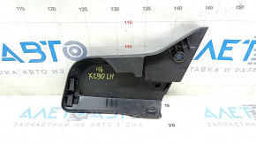 Left side trim for 2nd row of seats, Volvo XC90 16-25, black