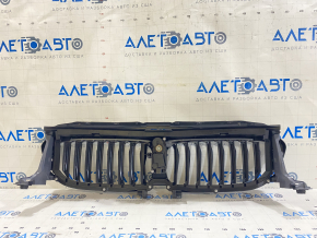 Upper radiator deflector blinds for BMW 5 G30 17-20