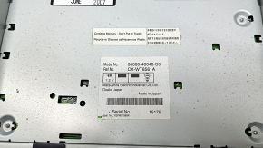 Monitor, overhead passenger display Lexus RX400h 07-09 gray, with bracket, with overlay