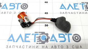Cigarette lighter for the center console of the Audi Q5 8R 09-17 with illumination, front