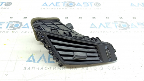 Hyundai Sonata 11-15 right center air duct deflector, black