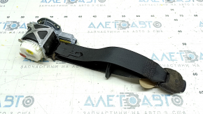 Driver's seat belt for Hyundai Sonata 11-15, black, without tensioner, beige cover, for cleaning