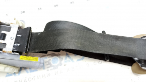 Driver's seat belt for Hyundai Sonata 11-15, black, without tensioner, beige cover, for cleaning