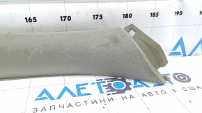 Left trunk door trim cloth Lexus RX300 RX330 RX350 RX400h 04-09 gray, for cleaning